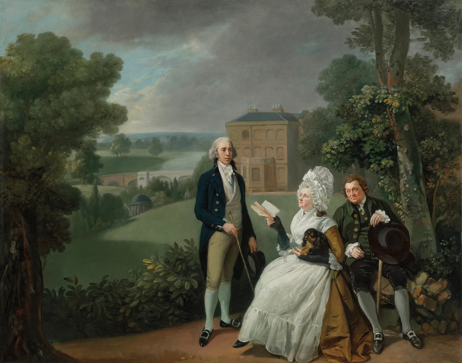 The Sayer Family of Richmond, Johan Zoffany