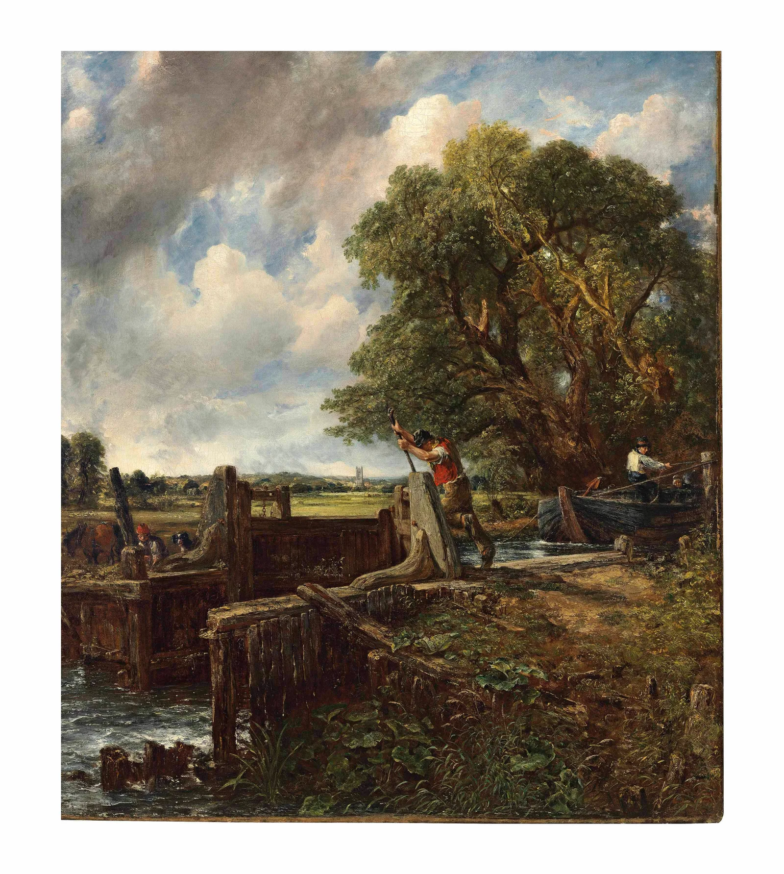 The Lock, John Constable