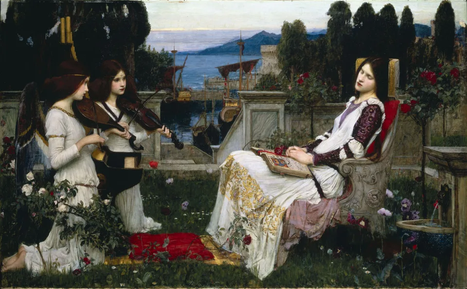 St. Cecilia, John William Waterhouse