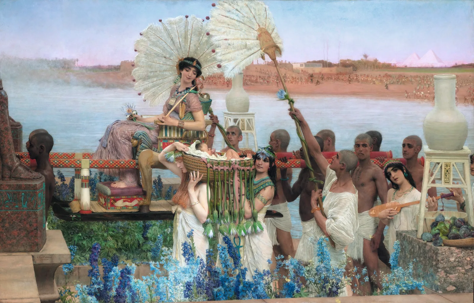 The Finding of Moses, Lawrence Alma-Tadema