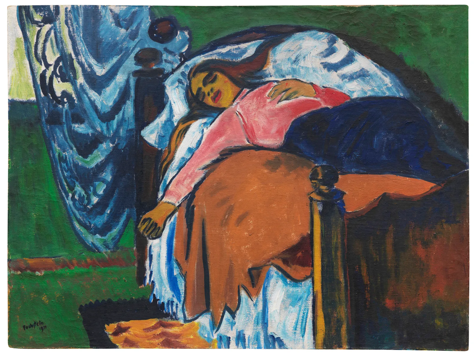 Die Ruhende, Max Pechstein
