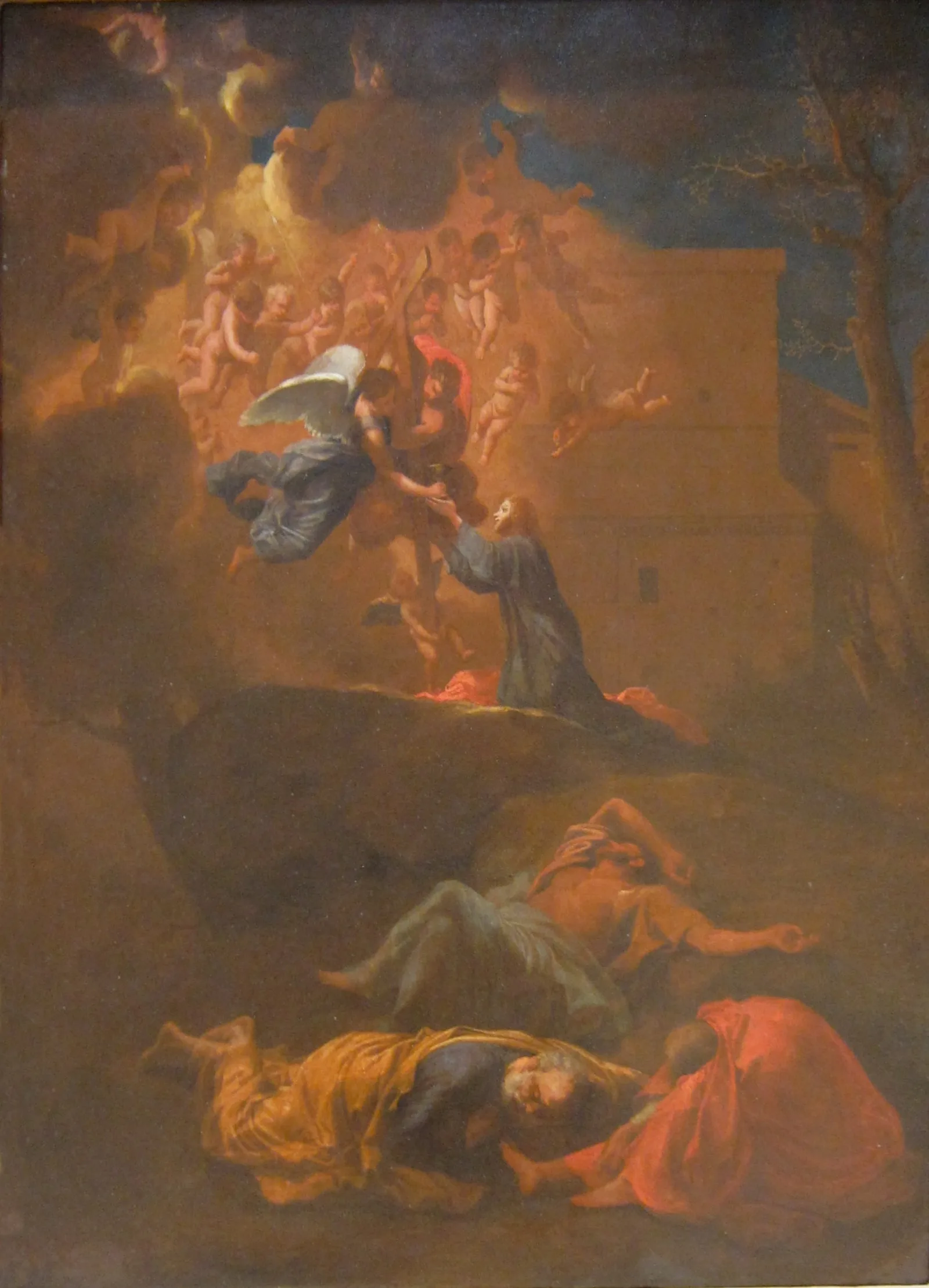 The Agony in the Garden (oil on copper), Nicolas Poussin