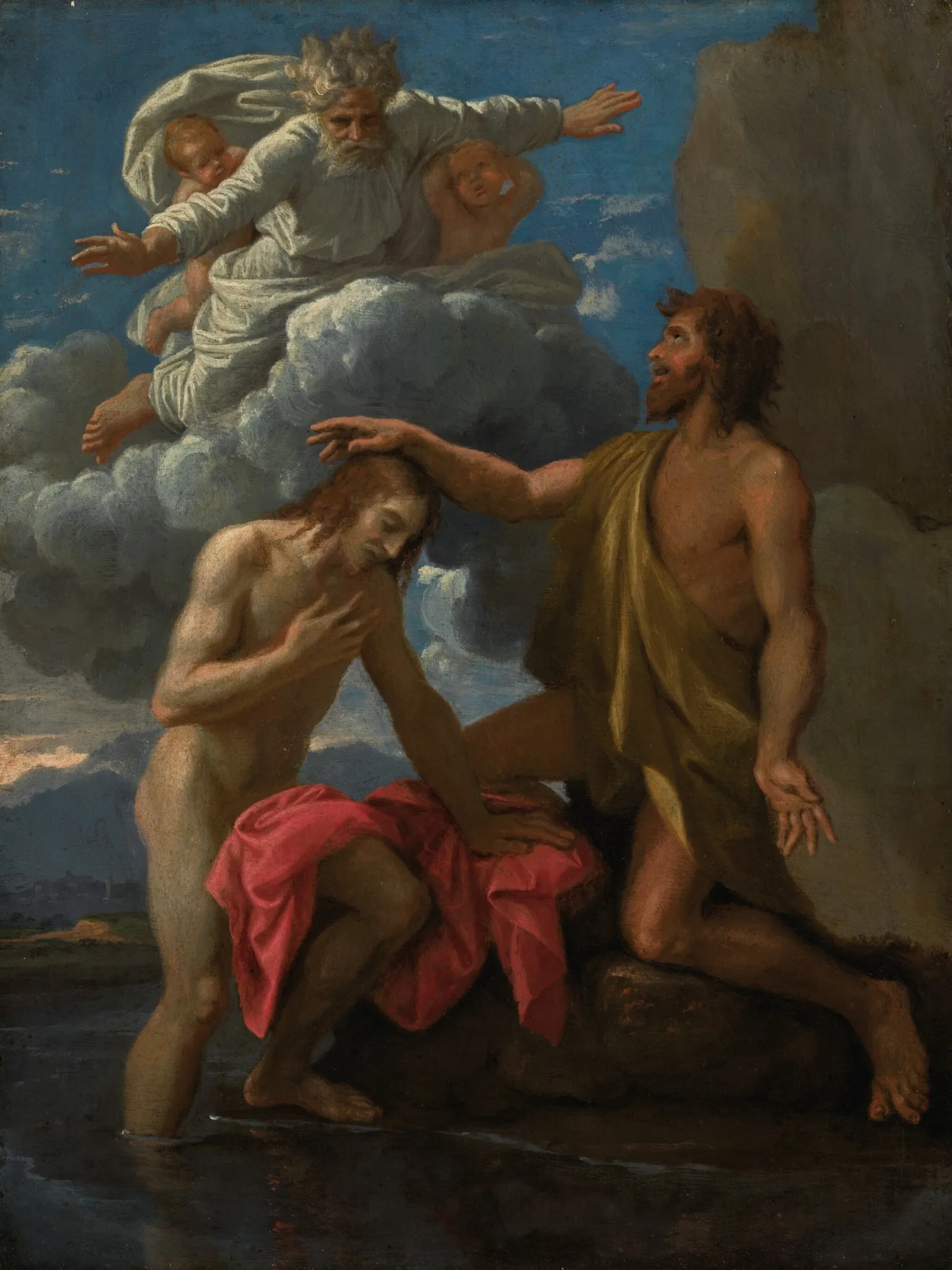 The Baptism of Christ, Nicolas Poussin