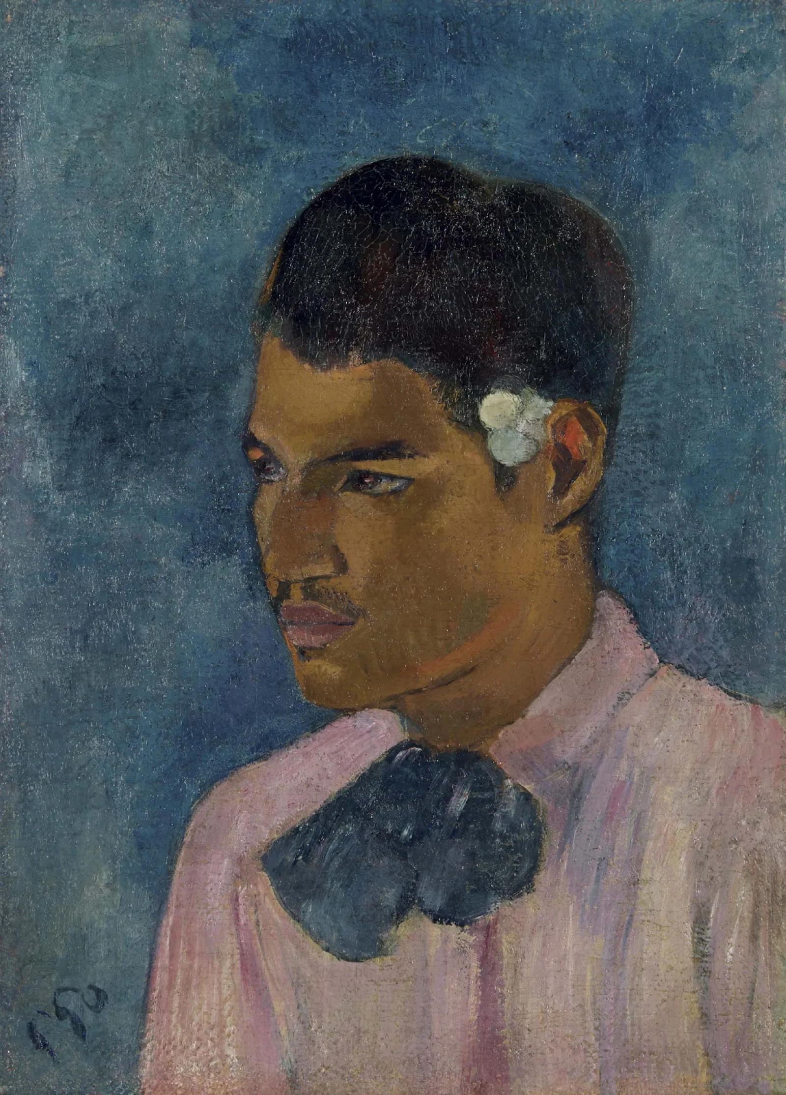 Jeune homme à la fleur, Paul Gauguin