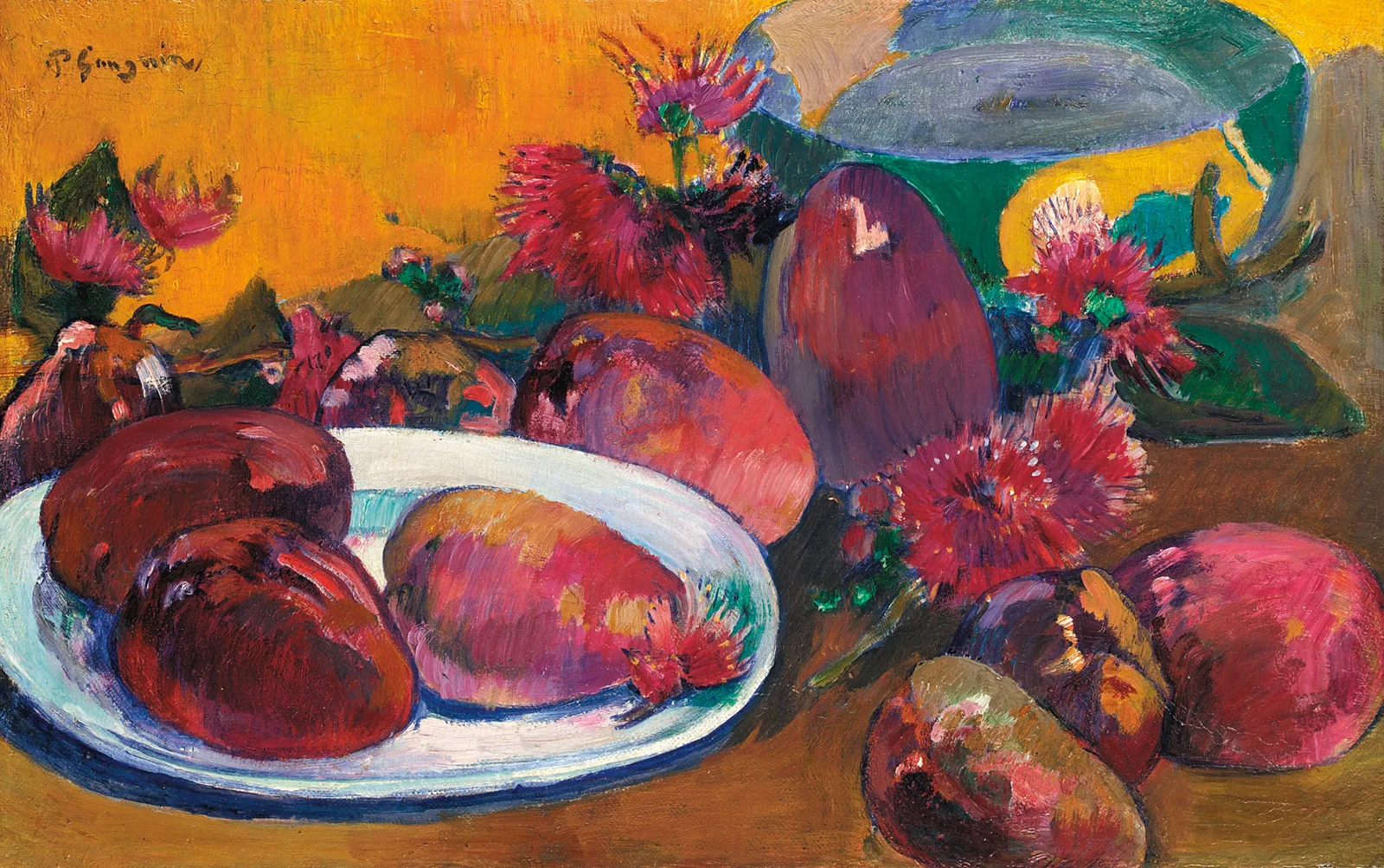 Nature morte aux mangos, Paul Gauguin