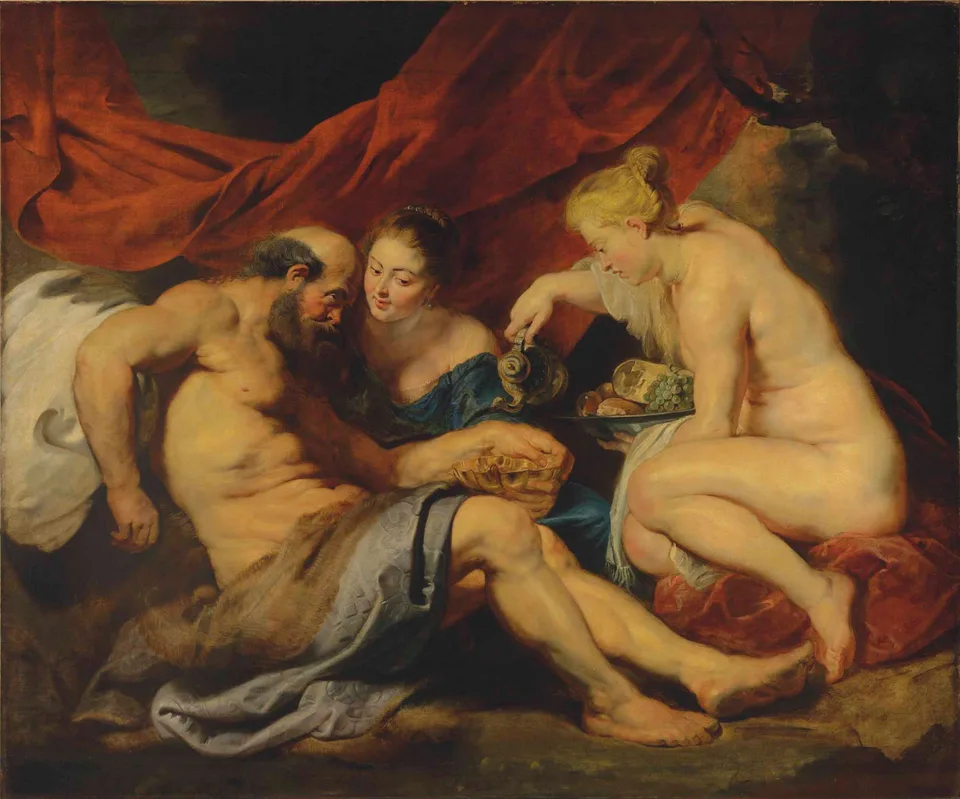 Lot and His Daughters, Peter Paul Rubens