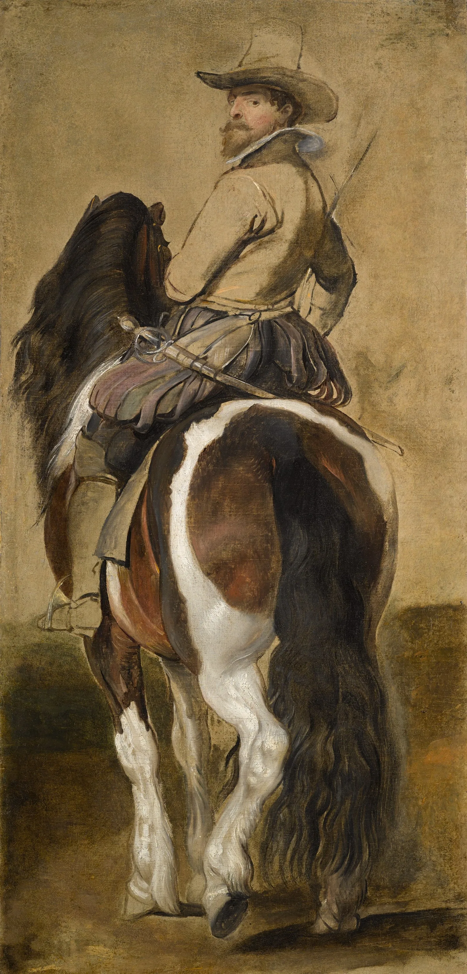 Study of a Horse with a Rider, Peter Paul Rubens