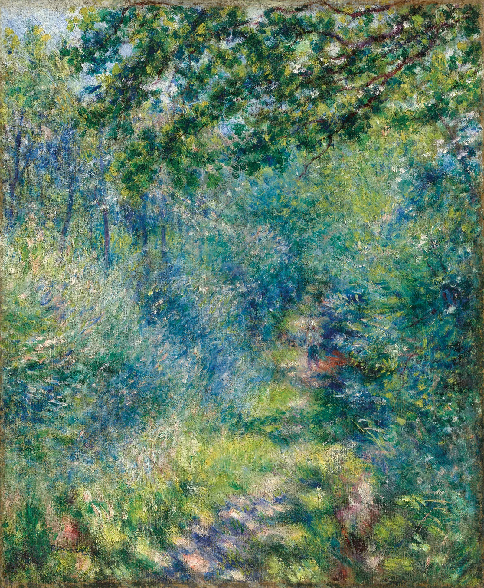 Sentier dans le bois, Pierre-Auguste Renoir