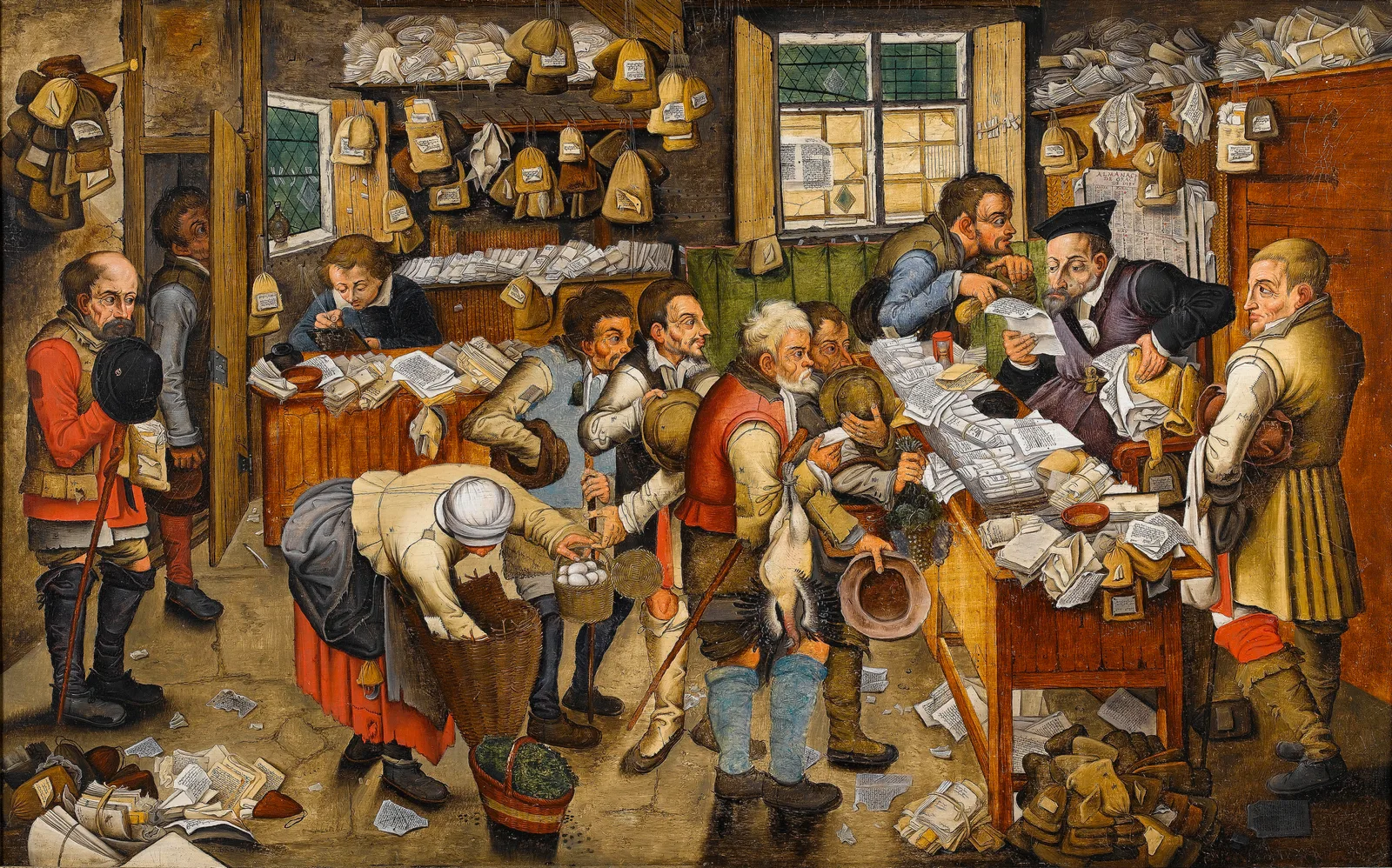 The Payment of the Tithes, Pieter Brueghel the Younger