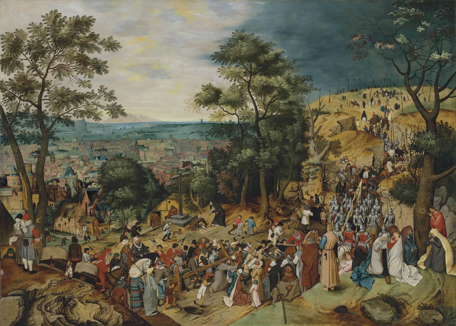 The Road to Calvary, Pieter Brueghel the Younger