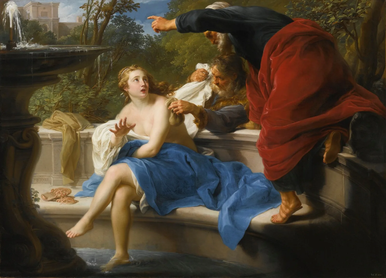 Susanna and the Elders, Pompeo Batoni