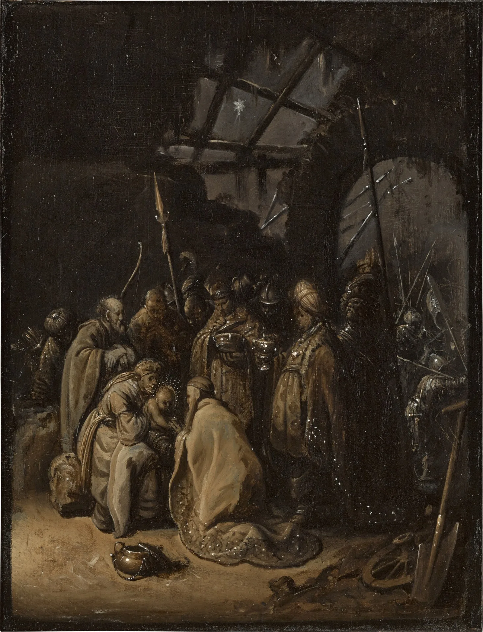 The Adoration of the Kings, Rembrandt van Rijn