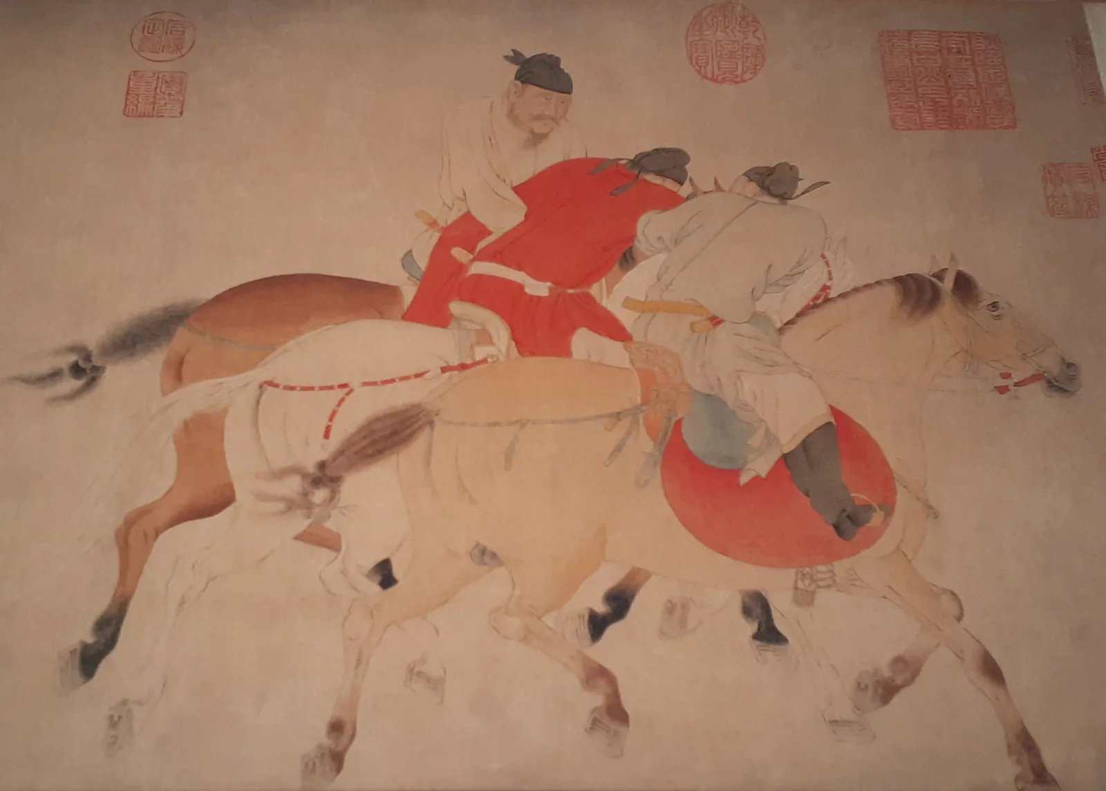 Five Drunken Princes Returning on Horseback, Ren Renfa