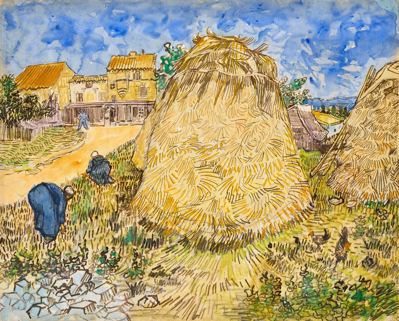 Meules de blé, Vincent van Gogh