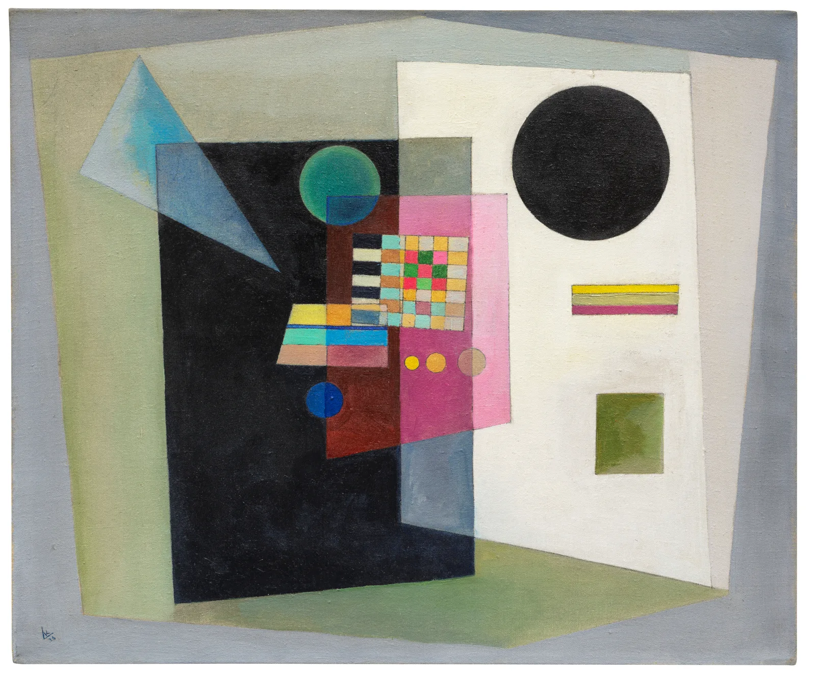 Behauptend, Wassily Kandinsky