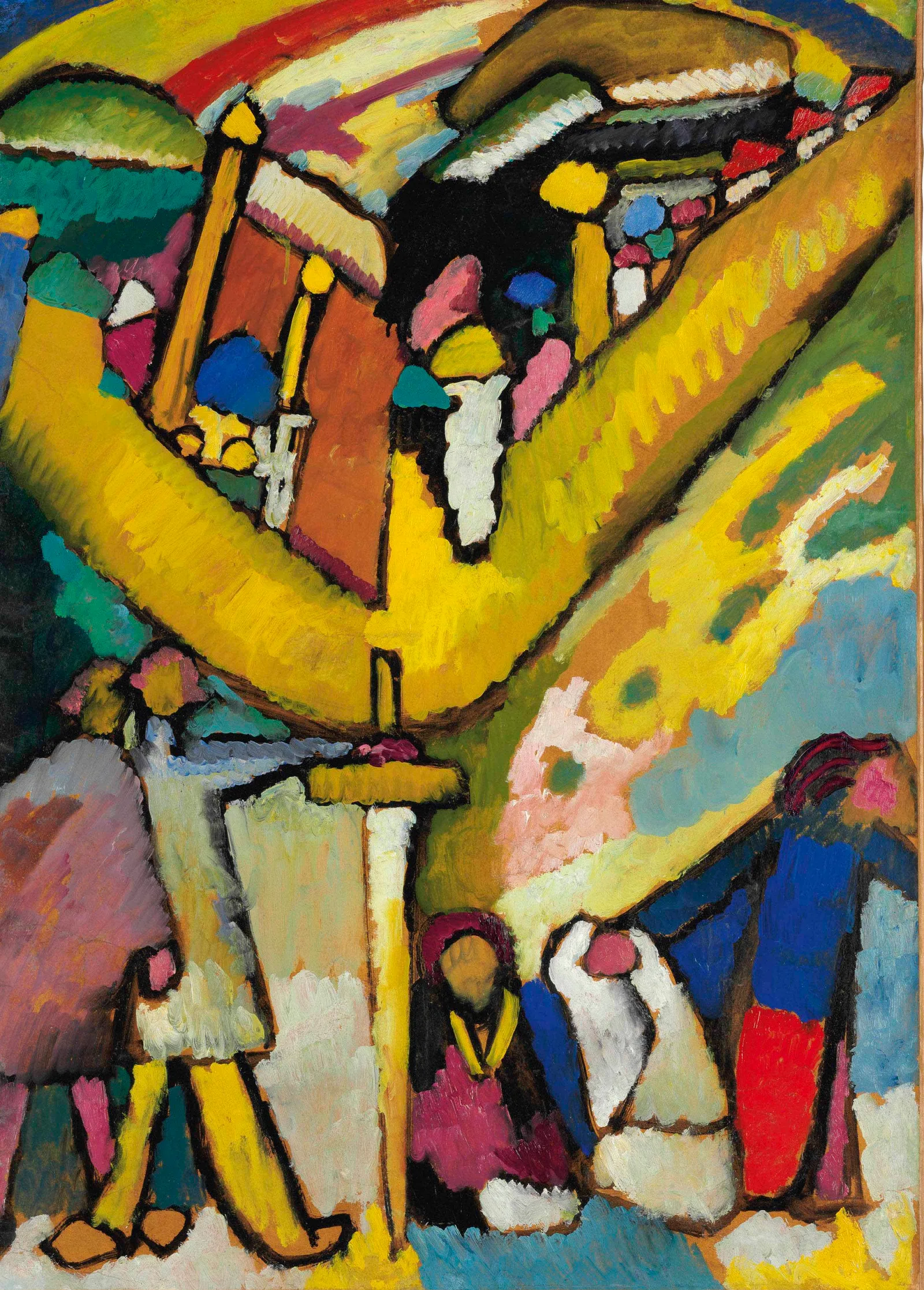 Studie für Improvisation 8, Wassily Kandinsky