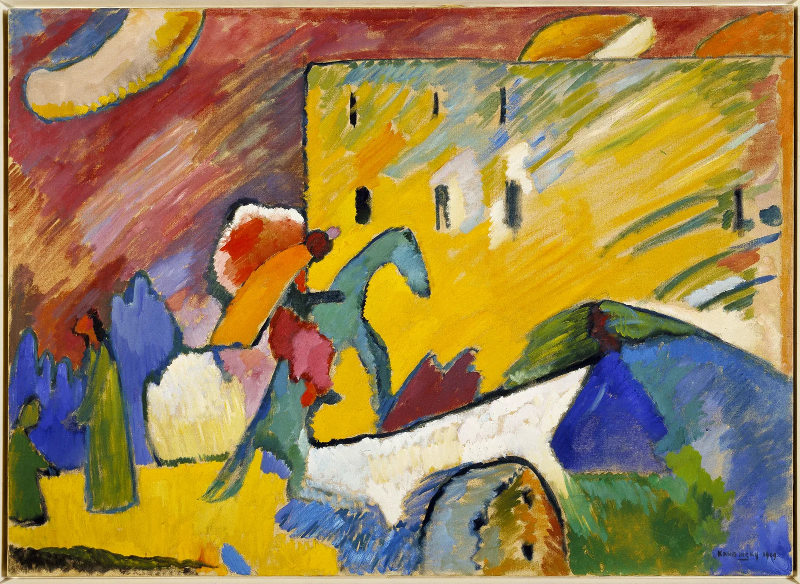 Studie zu Improvisation 3, Wassily Kandinsky