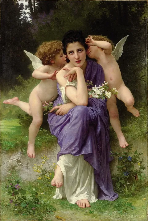 Chansons de printemps, William-Adolphe Bouguereau