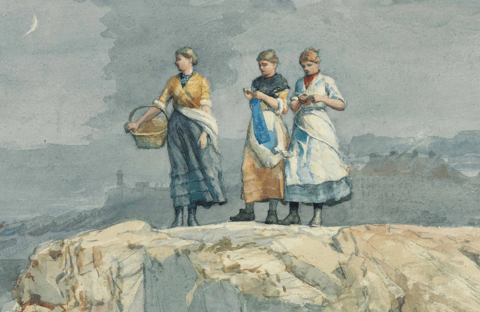Where Are the Boats?, Winslow Homer