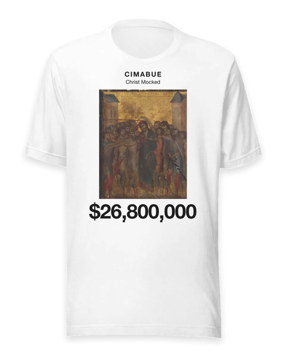 T-shirt: Christ Mocked by Cimabue