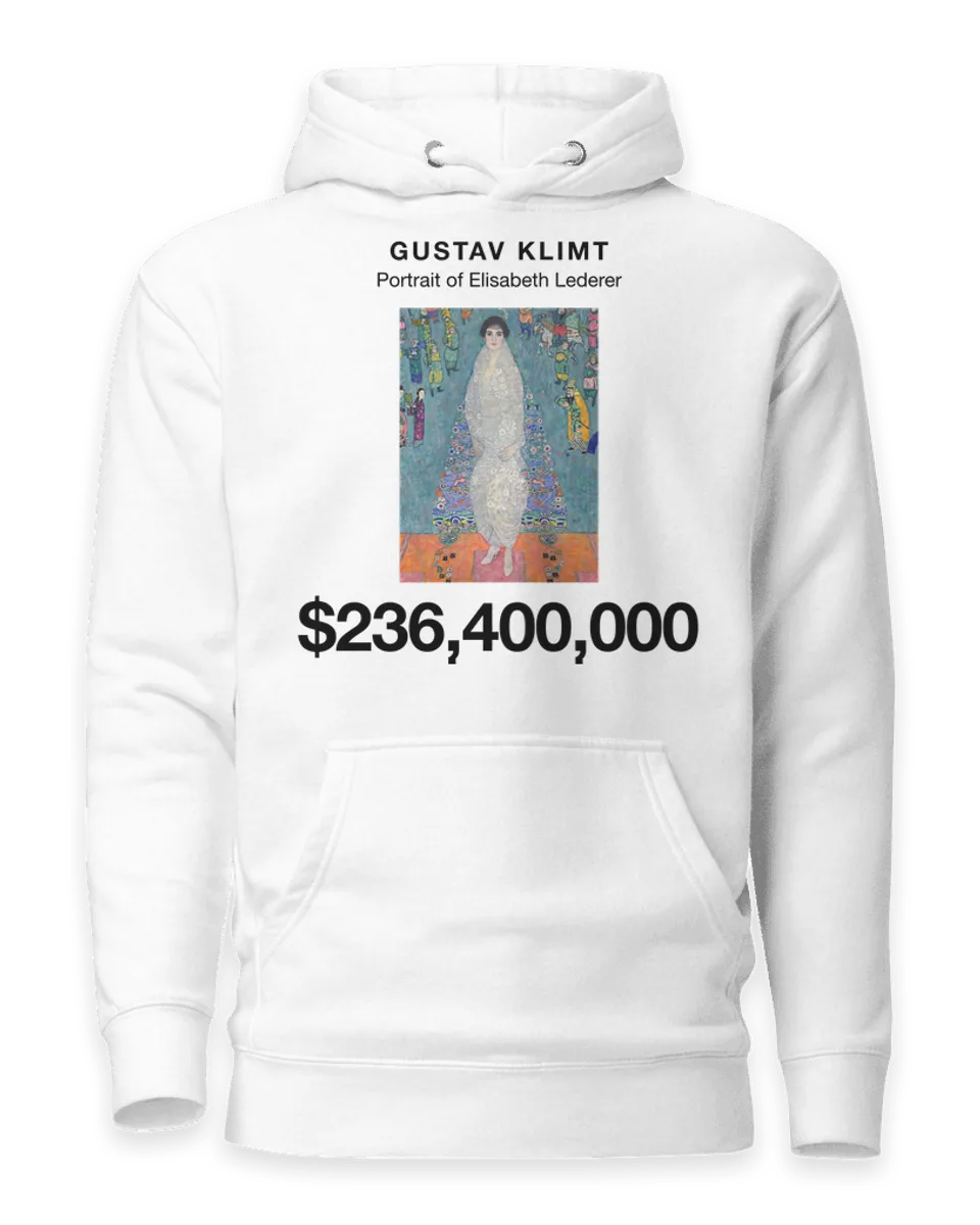 Hoodie: Portrait of Elisabeth Lederer by Gustav Klimt