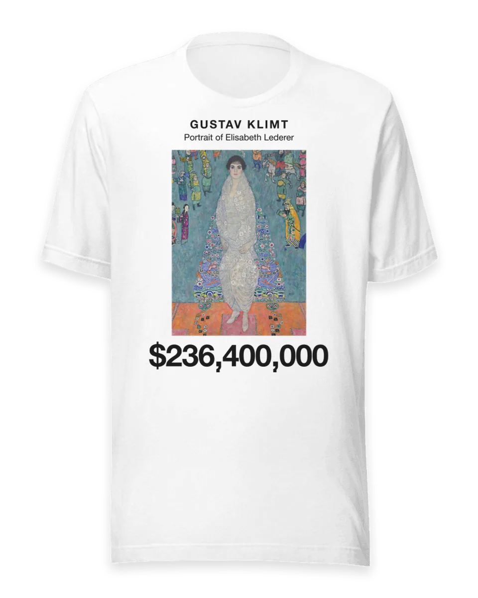 T-shirt: Portrait of Elisabeth Lederer by Gustav Klimt